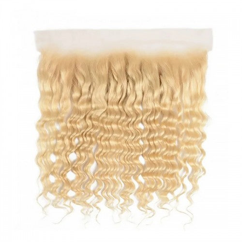 613 Blonde Deep Wave Lace Frontal